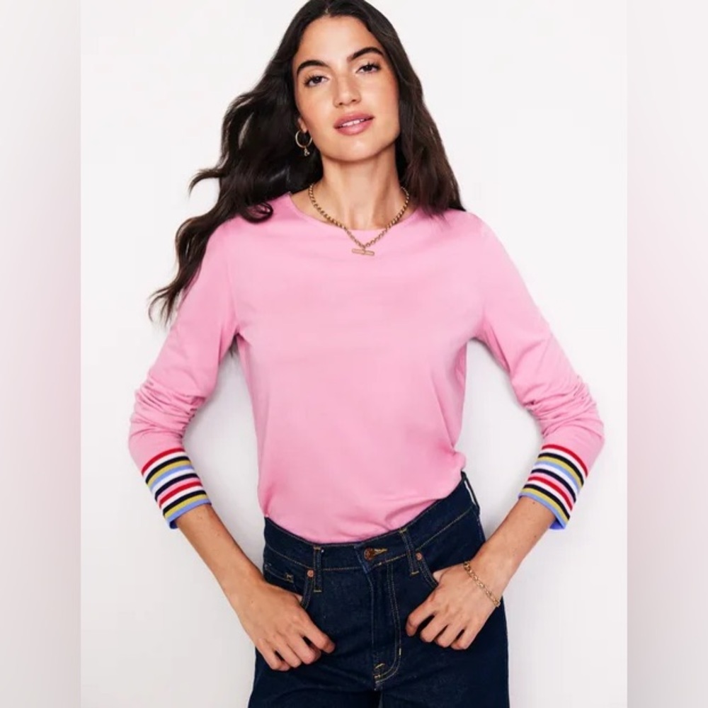 Boden long sleeve crew neck shirt bundle